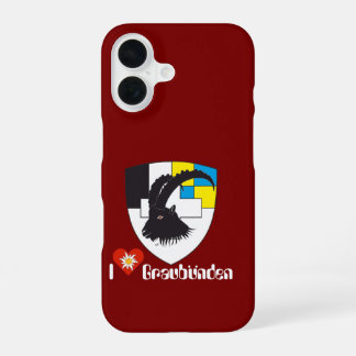 Graubünden Grischun Grigioni iPhone 16 Case