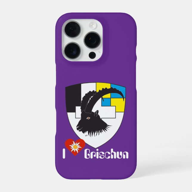 Graubünden Grischun Grigioni iPhone iPhone Case (Back)