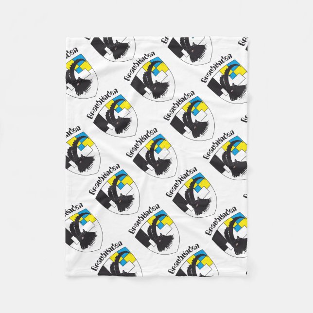 Graubünden Switzerland Decke Fleece Blanket (Front)