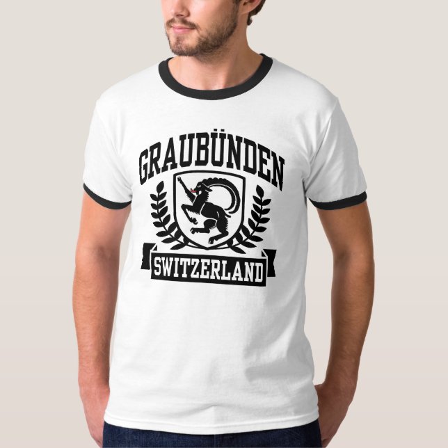 Graubunden Switzerland T-Shirt (Front)