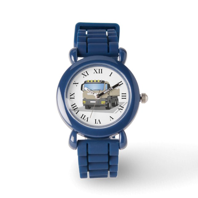 grauer Baustellen LKW Watch (Front)