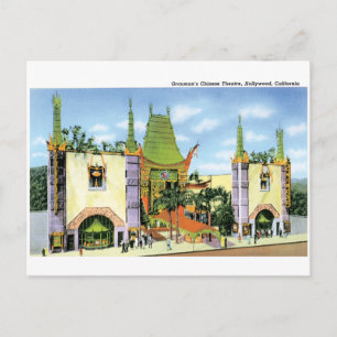 Graumans Chinese Theatre Postcard