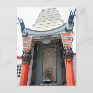 grauman's chinese theatre postcard
