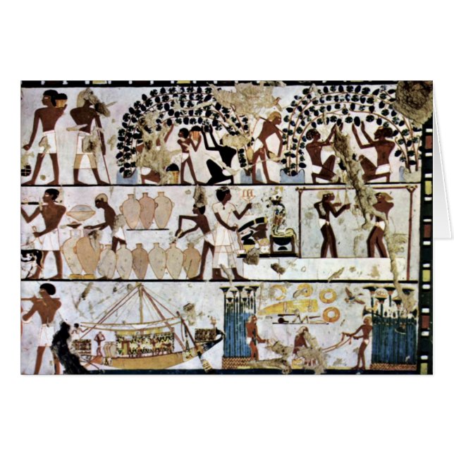 Grave Chamber Of Some Unknown (Tt261) Scenes (Front Horizontal)