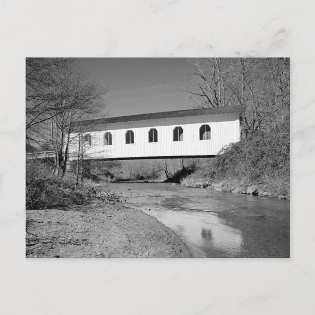 Grave Creek Bridge Postcard (Front)