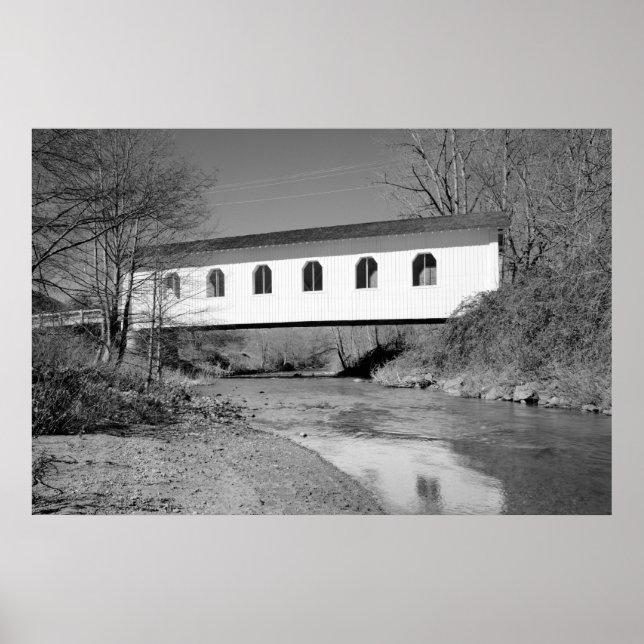 Grave Creek Bridge Poster (Front)