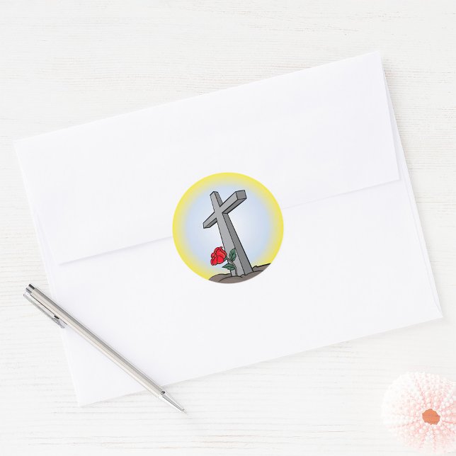 Grave Cross Stickers (Creator Uploaded)