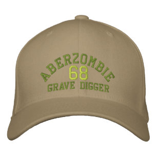 Grave Digger A Embroidered Hat