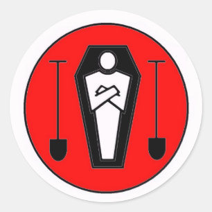 Grave Diggers Union 13 Classic Round Sticker