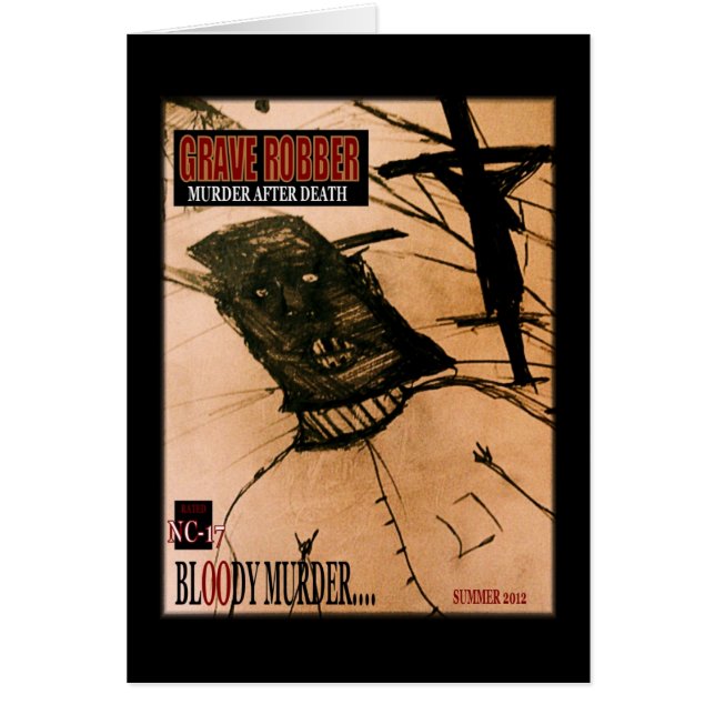 grave robber FLYER (Front)