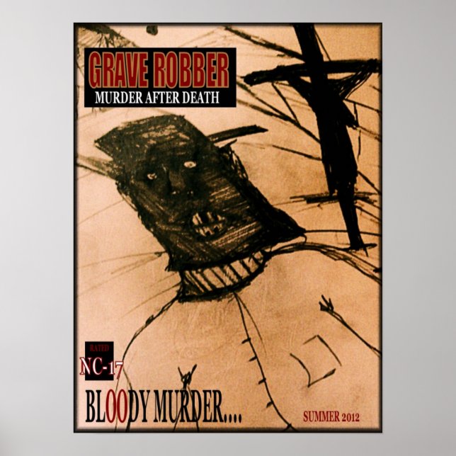 Grave Robber FLYER Poster (Front)