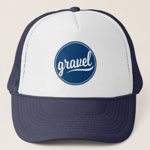 Gravel Cycling Blue Logo Trucker Hat