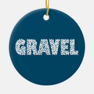 Gravel Cycling Ceramic Tree Decoration