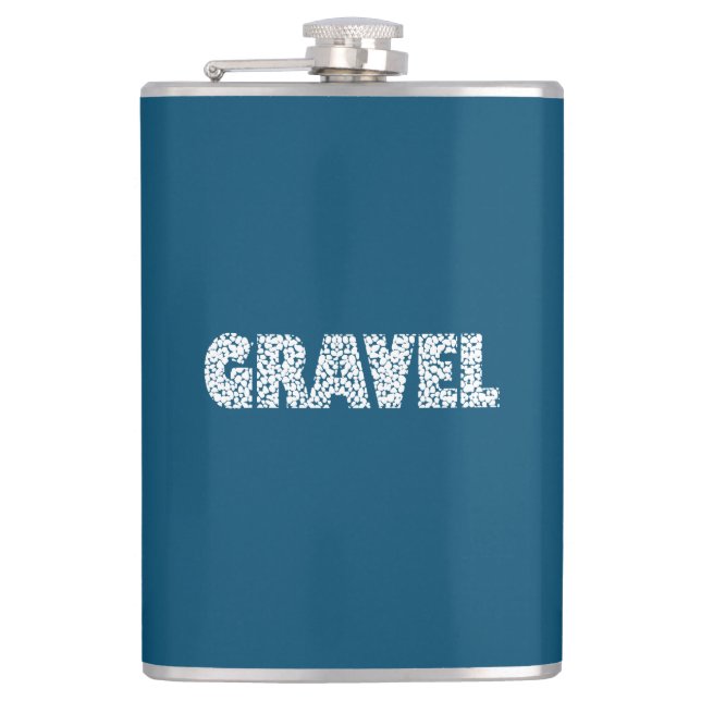 Gravel Cycling Hip Flask (Front)