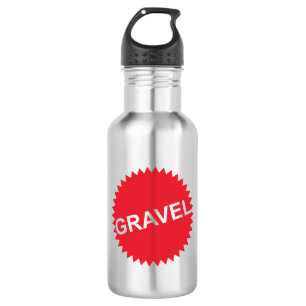 Gravel Cycling Red Logo 532 Ml Water Bottle
