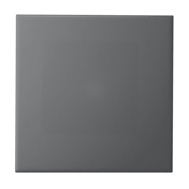 Gravel Grey Solid Colour | Classic Elegant Tile (Front)