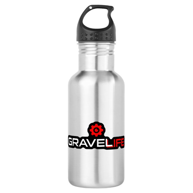 Gravel Life Cycling 532 Ml Water Bottle (Front)