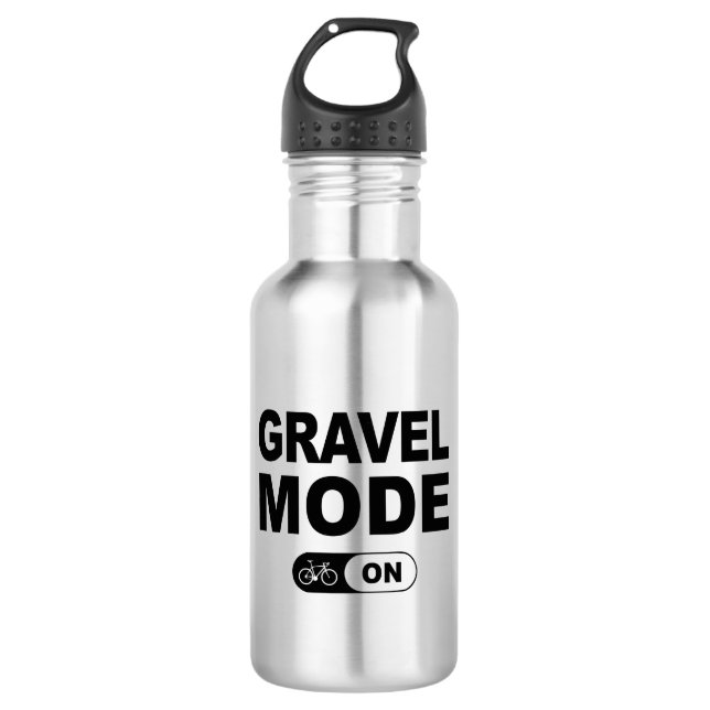 Gravel Mode On 532 Ml Water Bottle (Front)