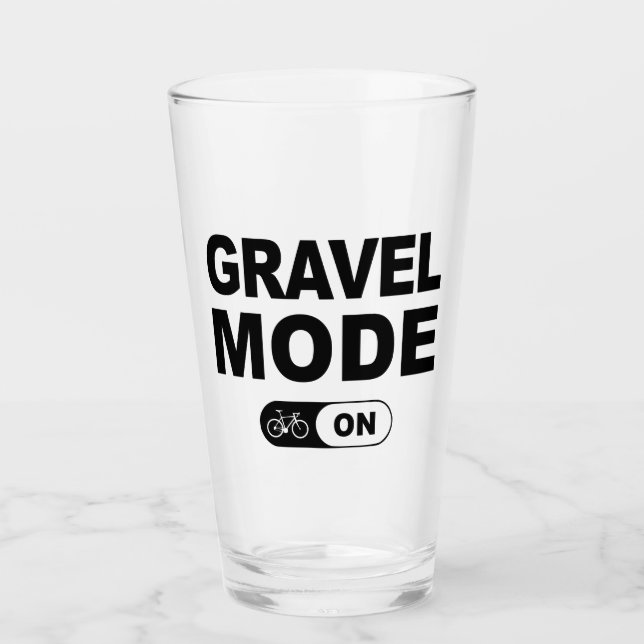 Gravel Mode On Glass (Front)
