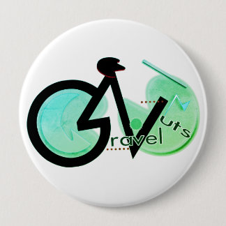 Gravel Nuts  10 Cm Round Badge