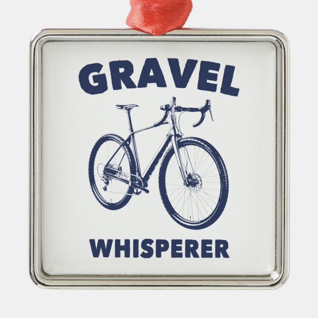 Gravel Whisperer Metal Tree Decoration (Front)