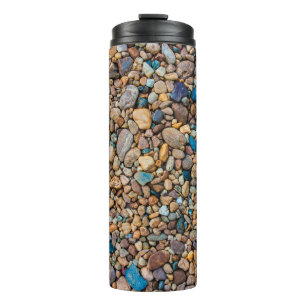 Gravelfine,abstract,art,background,beautiful,black Thermal Tumbler