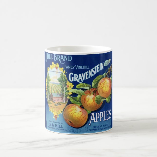 Gravenstein Apple Coffee Mug (Center)