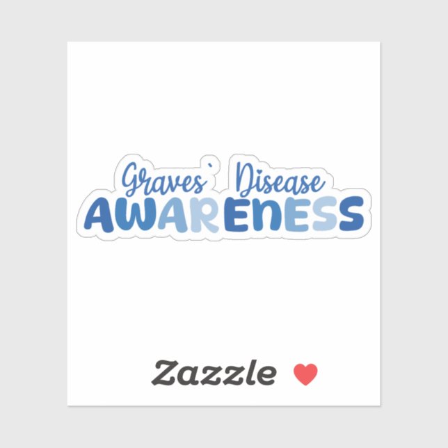 Grave's Disease Awareness , Autoimmune Disease (Sheet)
