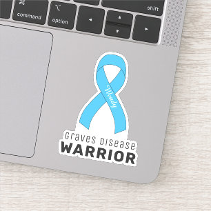 Graves Disease Vinyl Sticker