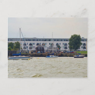 Gravesend Sailing Club Yachts Postcard