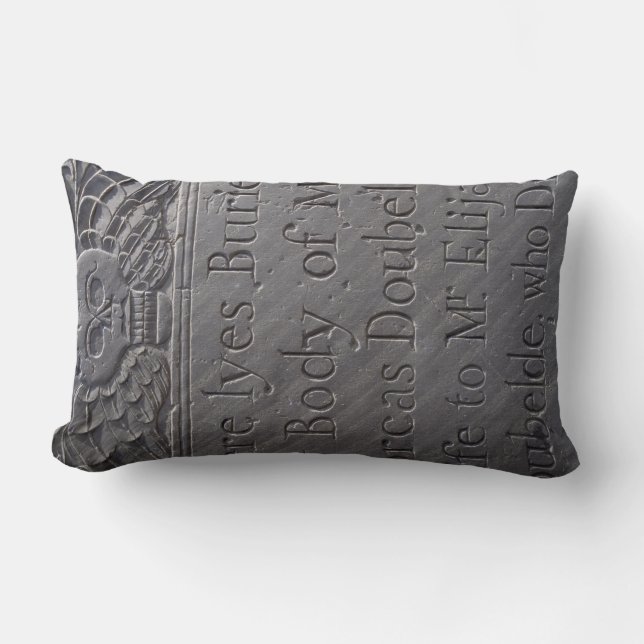 gravestone background lumbar cushion (Front)