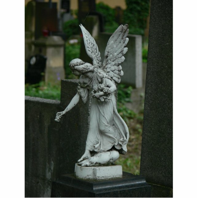 Graveyard Angel Standing Photo Sculpture (Front)