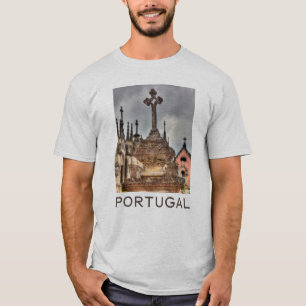 Graveyard cross close-up, Portugal T-Shirt