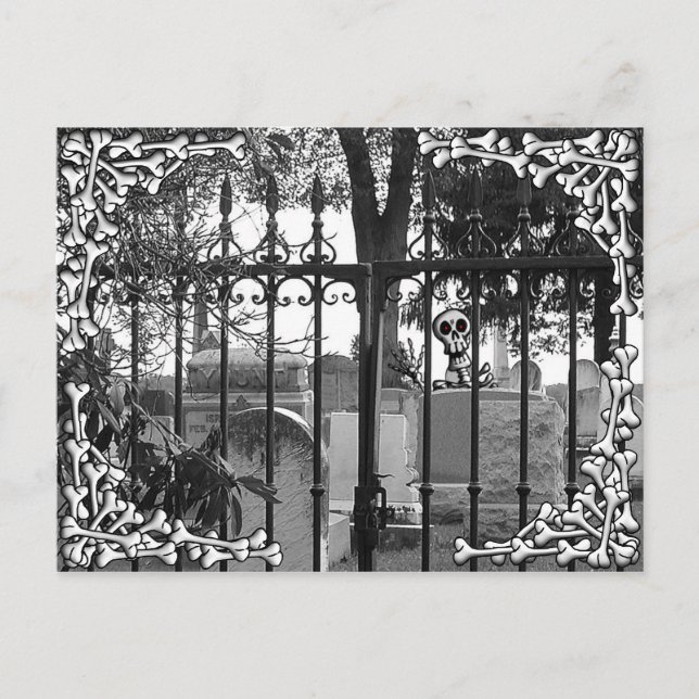 Graveyard Greetings! - Postcard #4 (Front)