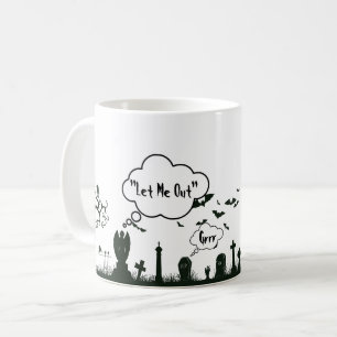 Graveyard Halloween Mug