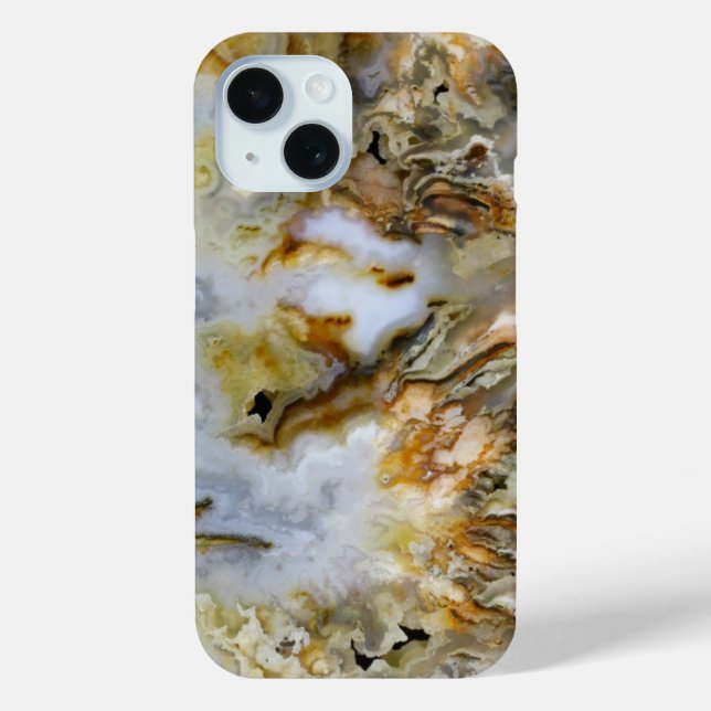 Graveyard Plume Agate Design Case-Mate iPhone Case (Back)
