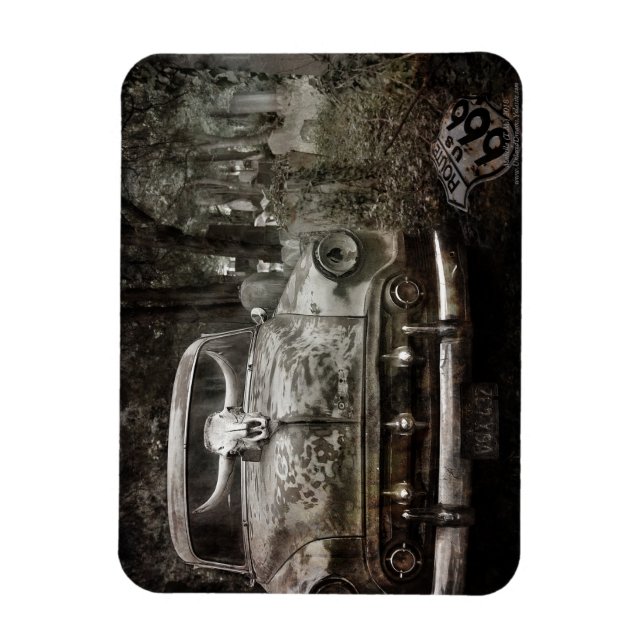 Graveyard Rumble Magnet (Vertical)