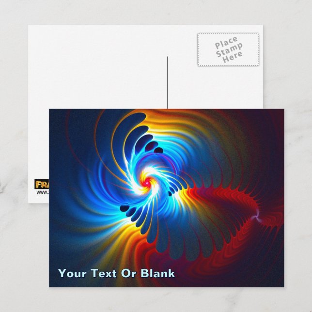 Gravitational Blueshift Postcard (Front/Back)