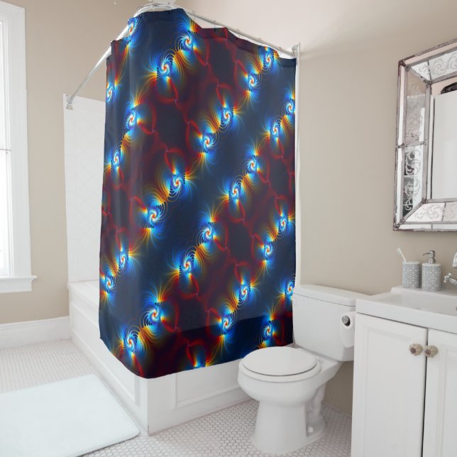 Gravitational Blueshift Shower Curtain (In Situ)