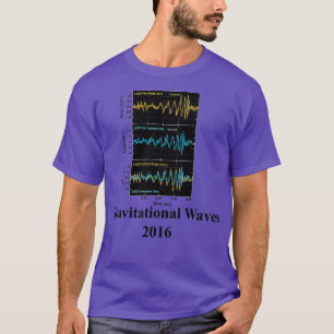 Gravitational Waves LIGO  Vintage 2016  T-Shirt