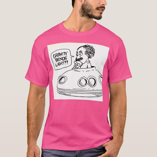Gravity Bends Light T-Shirt (Front)