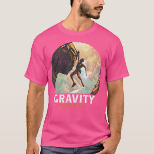 Gravity Doesn'T Exist Rock Climbing Climber Hiking T-Shirt