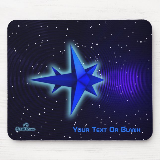 Gravity Drive Spacecraft Mouse Mat (Front)