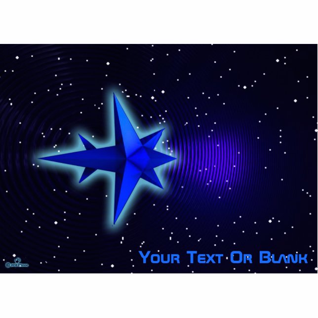 Gravity Drive Spacecraft Photo Sculpture Magnet (Front)