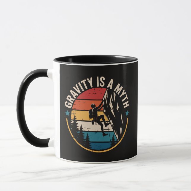 Gravity Is A Myth Mug (Left)