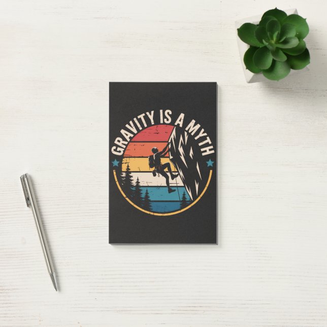 Gravity Is A MYTH Post-it Notes (Office)