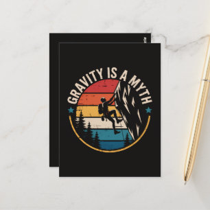 Gravity Is A MYTH Postcard