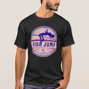Gravity Is For The Weak  Retro Colours High Jump   T-Shirt