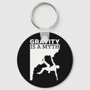 Gravity Myth Bouldering Climbing Mountaineering  Key Ring