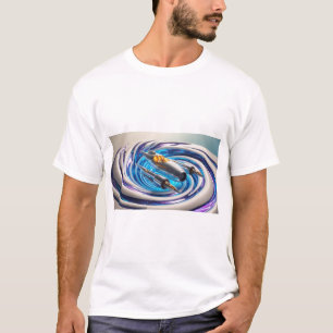 "Gravity Pull: Spaceship in a Gravity Well T-Shirt
